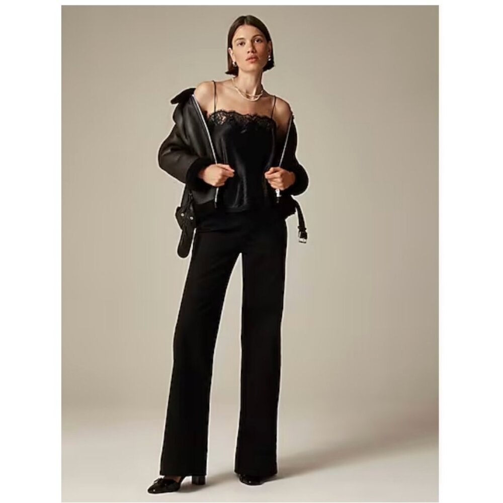 J. Crew Black Flare & Wide Leg Jeans